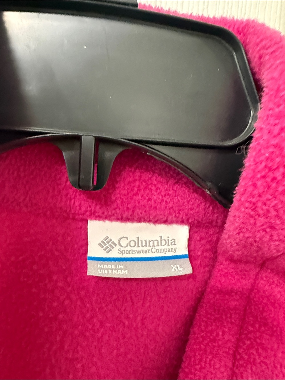 Columbia Women's Magenta Fleece Jacket - Picture 4 of 6